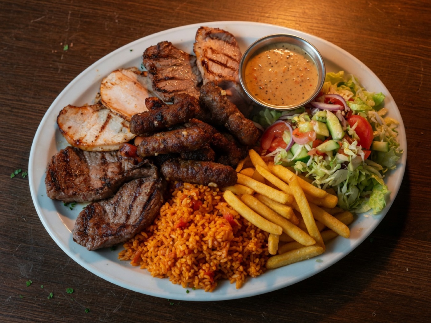 Gemischte Grillplatte
